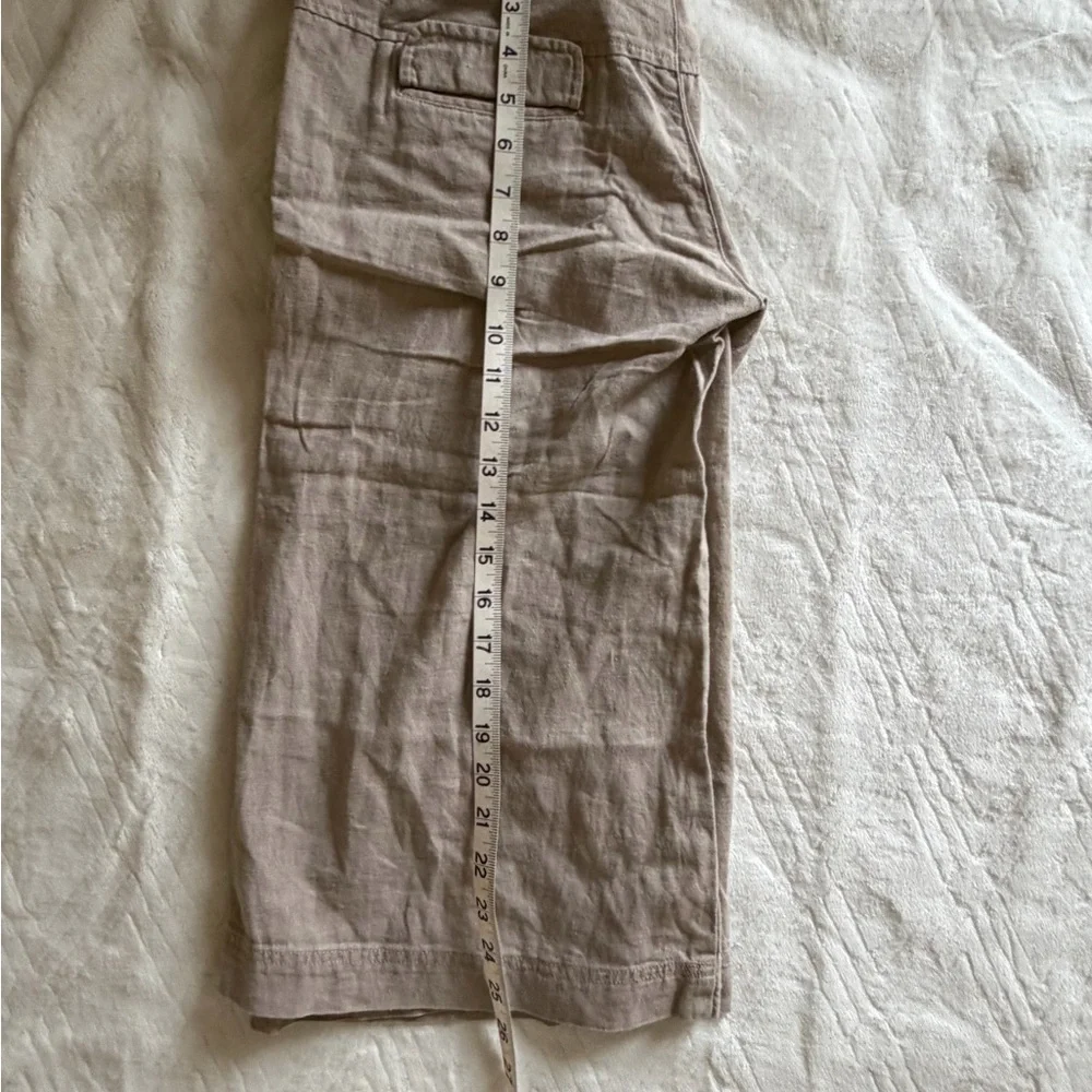Forever capri/bermuda beige pants